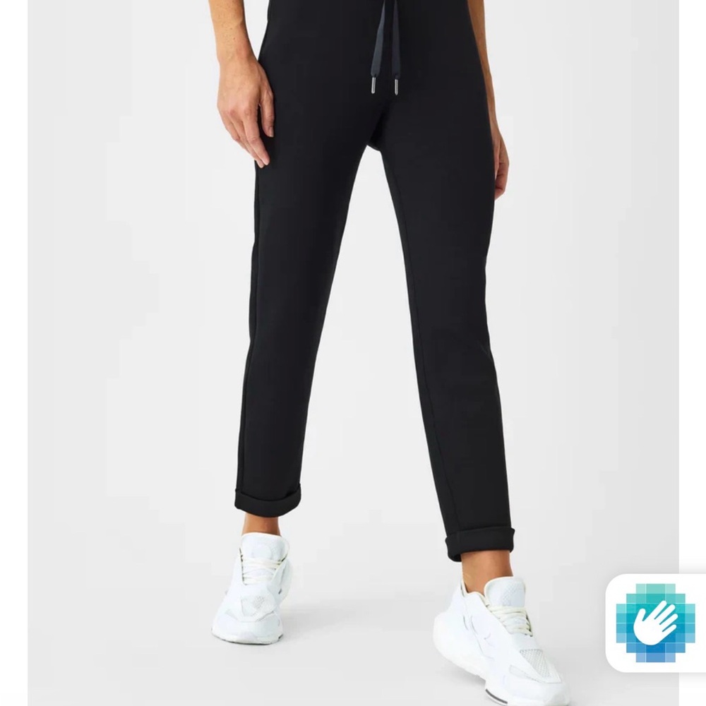 Spanx Black Spanx Air essentials Tapered Pants Women Size X- Large nwt